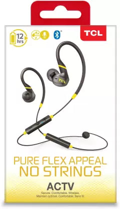 TCL ACTV100 Bluetooth Headset (Monza Black, In the Ear) TCL ACTV100 Bluetooth Headset (Monza Black, In the Ear)